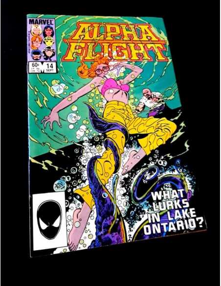 EXCELENTE ESTADO ALPHA FLIGHT 14 MARVEL USA