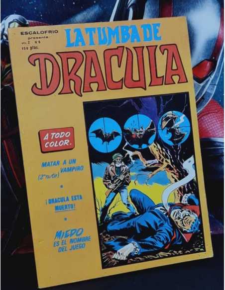 MUY BUEN ESTADO LA TUMBA DE DRÁCULA 6 VOL II ESCALOFRÍO COMICS EDICIONES VÉRTICE