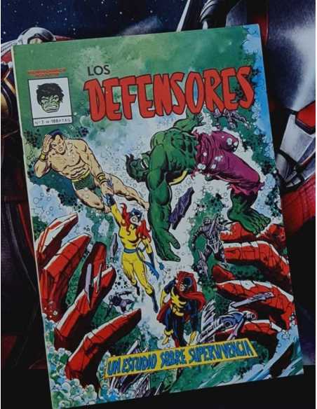 DE KIOSCO LOS DEFENSORES 7 UN ESTUDIO SOBRE SUPERVIVENCIA MUNDICOMICS EDICIONES VERTICE