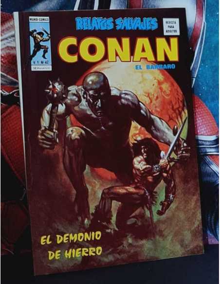 DE KIOSCO RELATOS SALVAJES 42 CONAN EL DEMONIO DE HIERRO COMICS EDICIONES VERTICE