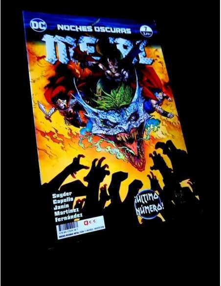 DE KIOSCO NOCHES OSCURAS METAL 7 DC COMICS ECC