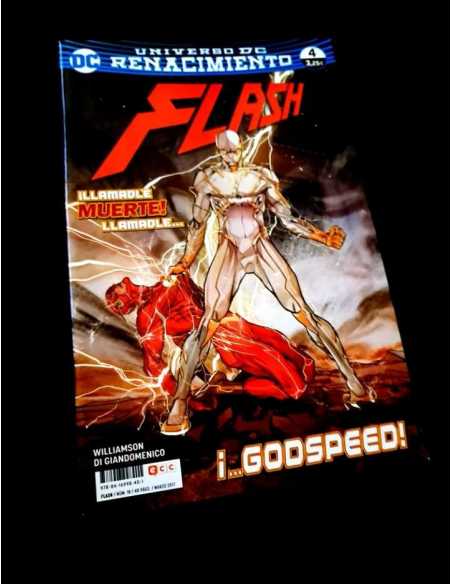 DE KIOSCO FLASH RENACIMIENTO 4 UNIVERSO DC COMICS ECC