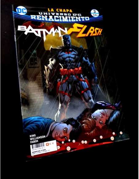 EXCELENTE ESTADO BATMAN FLASH LA CHAPA 3 DC COMICS ECC