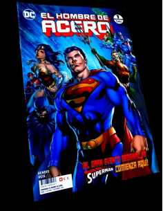 EXCELENTE ESTADO EL HOMBRE DE ACERO 1 DC COMICS ECC