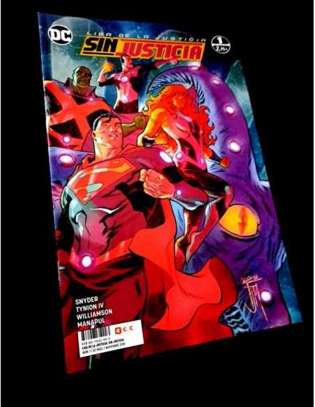 EXCELENTE ESTADO LIGA DE LA JUSTICIA SIN JUSTICIA 1 DC COMICS ECC