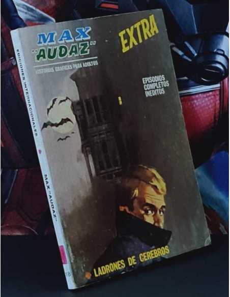 CASI EXCELENTE ESTADO MAX AUDAZ 18 LADRONES DE CEREBROS TACO COMICS EDICIONES VÉRTICE