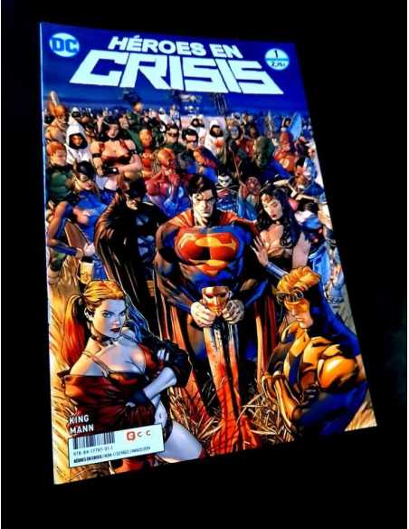 EXCELENTE ESTADO HEROES EN CRISIS 1 DC COMICS ECC