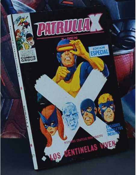 EXCELENTE ESTADO PATRULLA X 27 LOS CENTINELAS VIVEN 25PTS TACO COMICS EDICIONES VERTICE