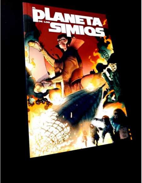 DE KIOSCO EL PLANETA DE LOS SIMIOS 3 HIJOS DEL FUEGO HOMBRE ALETA EVOLUTION COMICS