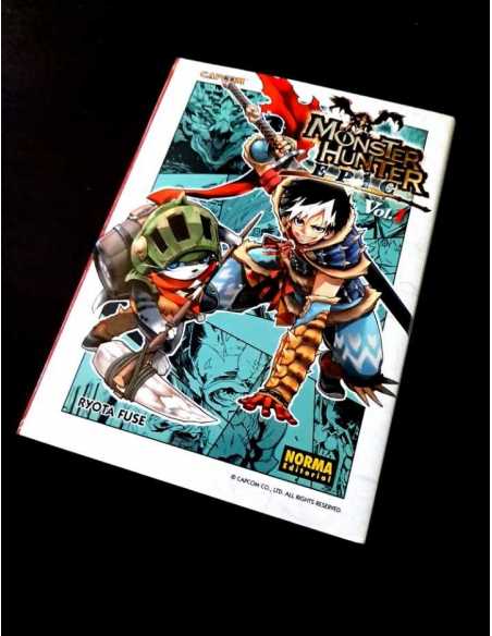 EXCELENTE ESTADO MONSTER HUNTER EPIC 1 NORMA MANGA