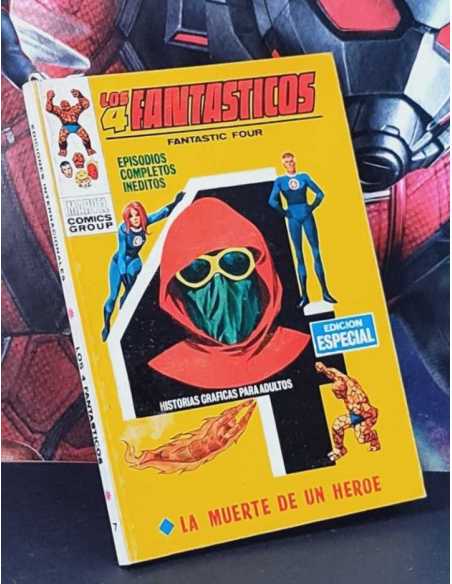 EXCELENTE LOS 4 FANTÁSTICOS 17 TACO LA MUERTE DE UN HÉROE COMICS EDICIONES VERTICE