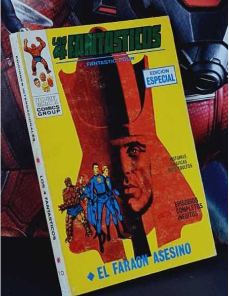 MUY BUEN ESTADO LOS 4 FANTÁSTICOS 10 TACO EL FARAON ASESINO COMICS EDICIONES VERTICE