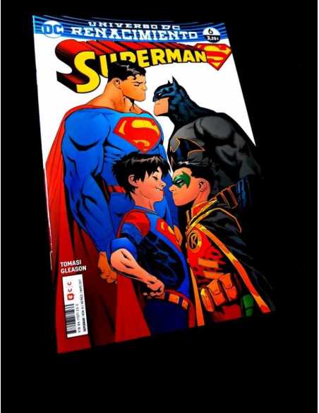DE KIOSCO SUPERMAN RENACIMIENTO 6 DC ECC COMICS