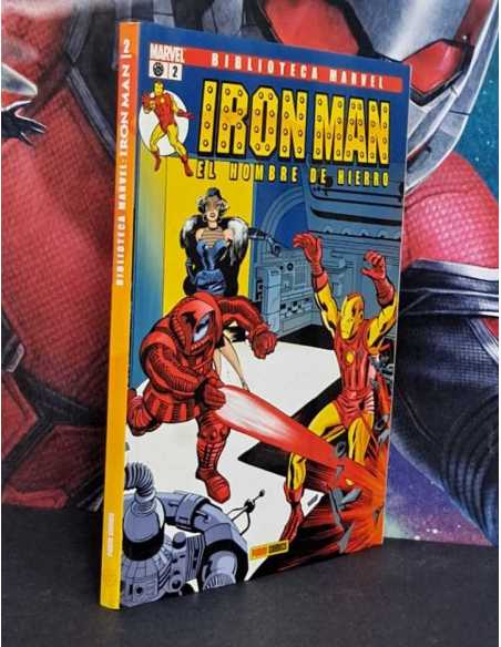 EXCELENTE ESTADO BIBLIOTECA MARVEL IRON MAN 2 PANINI COMICS MARVEL