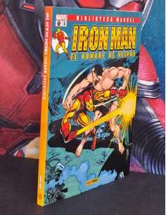 EXCELENTE ESTADO BIBLIOTECA MARVEL IRON MAN 5 PANINI...