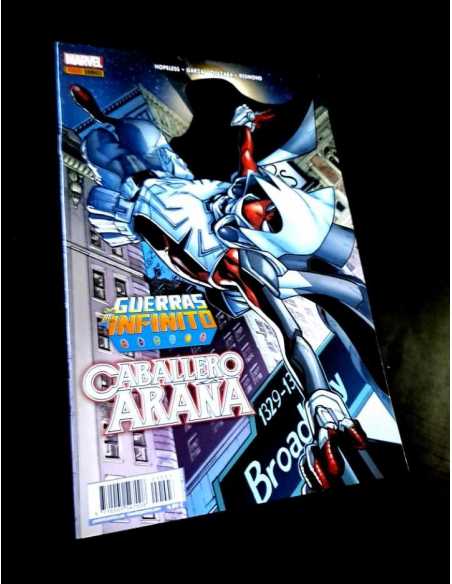 DE KIOSCO GUERRAS DEL INFINITO CABALLERO ARAÑA PANINI COMICS MARVEL