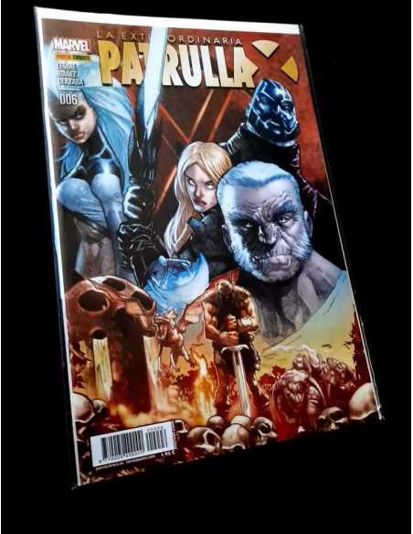 DE KIOSCO LA EXTRAORDINARIA PATRULLA X 6 PANINI COMICS MARVEL