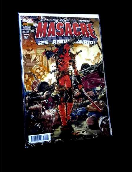 DE KIOSCO MASACRE 4 EL MEJOR COMIC DEL MUNDO PANINI COMICS MARVEL