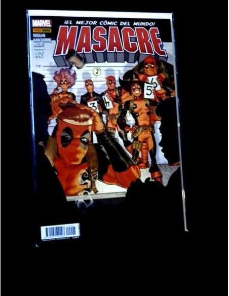DE KIOSCO MASACRE 2 EL MEJOR COMIC DEL MUNDO PANINI COMICS MARVEL