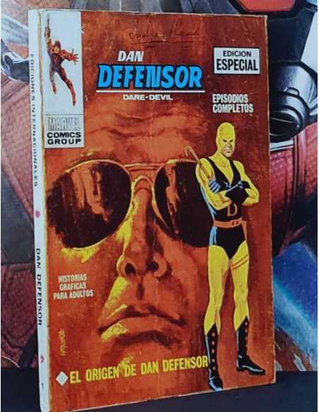 DAN DEFENSOR 1 TACO EL ORIGEN PRIMERA EDICIÓN MARVEL COMICS EDICIONES VERTICE MUY BUEN ESTADO