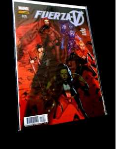 DE KIOSCO FUERZA V 9 COMIC DEL MUNDO PANINI COMICS MARVEL