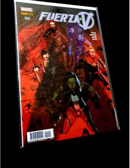 DE KIOSCO FUERZA V 9 COMIC DEL MUNDO PANINI COMICS MARVEL
