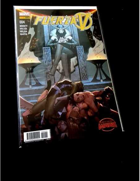 DE KIOSCO FUERZA V 4 COMIC DEL MUNDO PANINI COMICS MARVEL