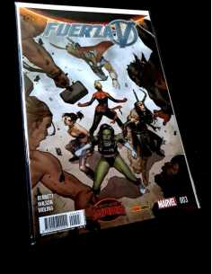 DE KIOSCO FUERZA V 3 COMIC DEL MUNDO PANINI COMICS MARVEL