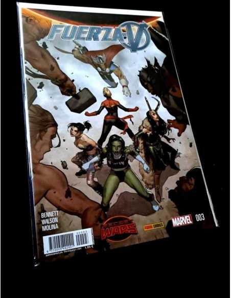 DE KIOSCO FUERZA V 3 COMIC DEL MUNDO PANINI COMICS MARVEL