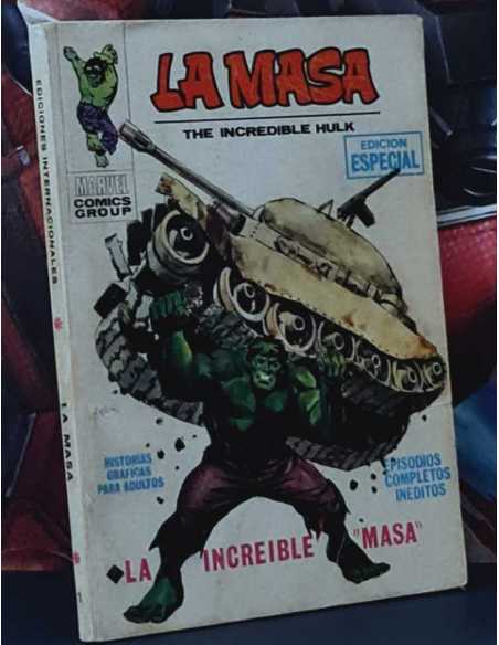 BUEN ESTADO LA MASA 1 TACO LA INCREÍBLE MARVEL CÓMICS EDICIONES VÉRTICE