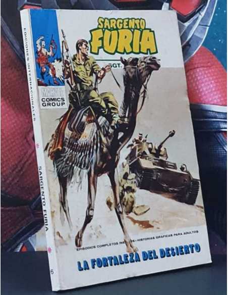 CASI EXCELENTE ESTADO SARGENTO FURIA 6 TACO LA FORTALEZA DEL DESIERTO MARVEL EDICIONES VERTICE