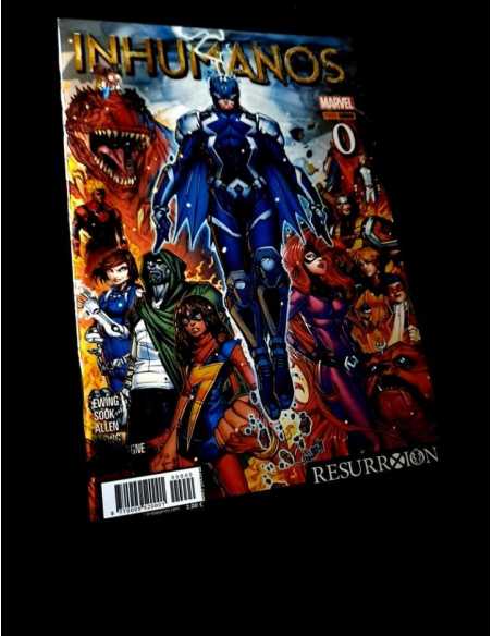 DE KIOSCO INHUMANOS 0 RESURRXION PANINI COMICS MARVEL