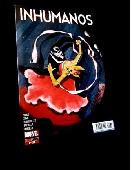 DE KIOSCO INHUMANOS 34 PANINI COMICS MARVEL