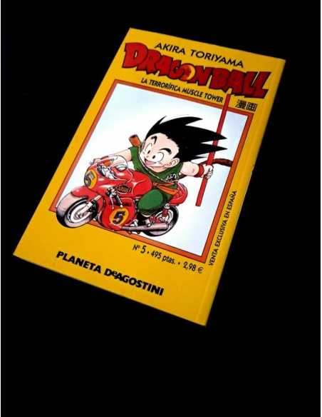 EXCELENTE ESTADO DRAGON BALL 5 SERIE AMARILLA AKIRA TORIYAMA PLANETA MANGA
