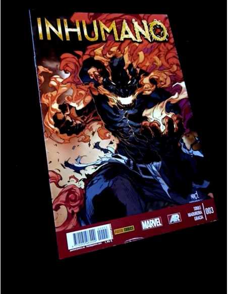 EXCELENTE ESTADO INHUMANOS 3 PANINI COMICS MARVEL