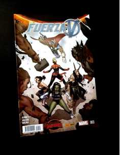 CASI EXCELENTE ESTADO FUERZA V 3 PANINI COMICS MARVEL