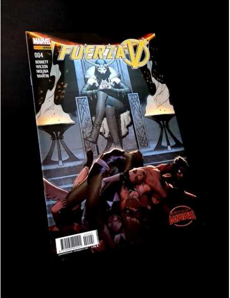 CASI EXCELENTE ESTADO FUERZA V 4 PANINI COMICS MARVEL