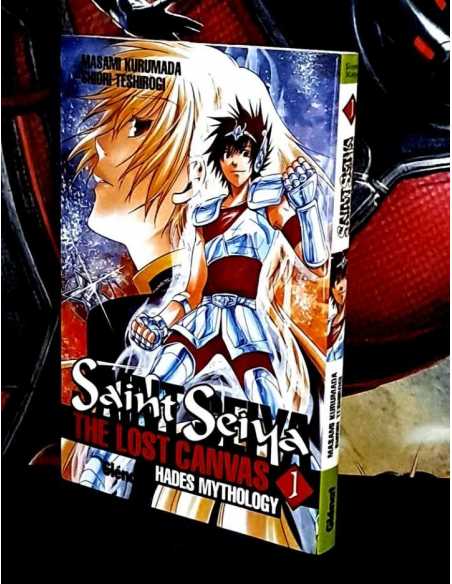 EXCELENTE ESTADO SAINT SEIYA 1 THE LOST CANVAS HADES MYTHOLOGY GLENAT MANGA