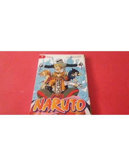 NARUTO VOL 5 MASASHI KISHIMOTO EXCELENTE ESTADO