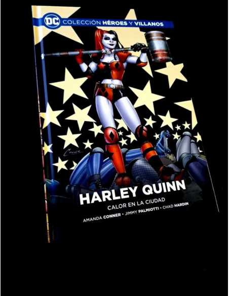 DE KIOSCO COLECCION HEROES Y VILLANOS HARLEY QUINN 2 CALOR EN LA CIUDAD TOMO TAPA DURA