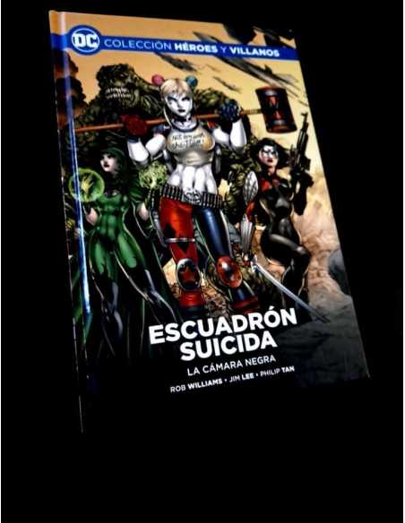 DE KIOSCO COLECCION HEROES Y VILLANOS ESCUADRON SUICIDA 3 LA CAMARA NEGRA TOMO TAPA DURA