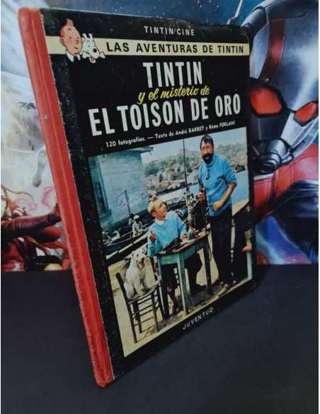 BUEN ESTADO SEGUNDA EDICIÓN TINTIN EN EL Y ELISYETIO DE EL TOISON DE ORO CANTO LOMO TELA JUVENTUD