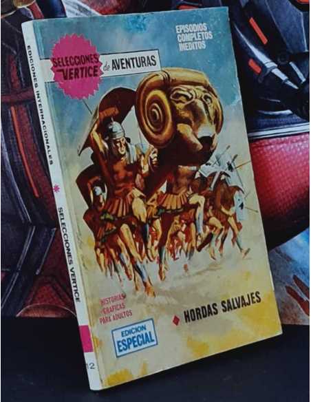 MUY BUEN ESTADO SELECCIONES VERTICE 12 HORDAS SALVAJES TACO EDICIONES INTERNACIONALES VERTICE