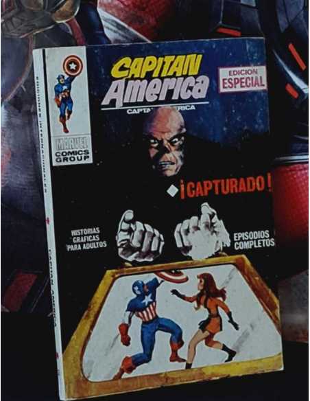 CASI EXCELENTE ESTADO CAPITAN AMERICA 2 CAPTURADO TACO EDIONES INTERNACIONALES VERTICE