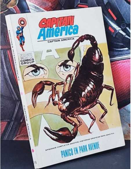 EXCELENTE ESTADO CAPITAN AMERICA 26 PANICO EN PARK AVENUE TACO EDIONES INTERNACIONALES VERTICE