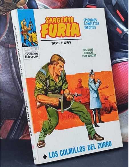 CASI EXCELENTE SARGENTO FURIA 3 LOS COLMILLOS DEL ZORRO TACO EDICIONES INTERNACIONALES VERTICE