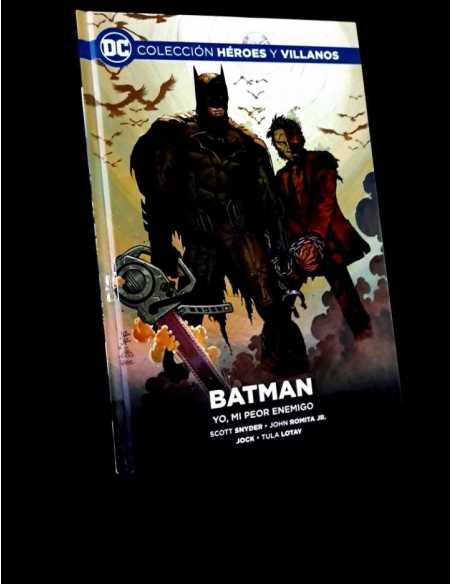 EXCELENTE ESTADO BATMAN YO MI PEOR ENEMIGO 8 HEROES Y VILLANOS DC TOMO TAPA DURA