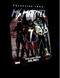 DE KIOSCO COLECCION 100% MS.MARVEL 5 CIVIL WAR II PANINI...