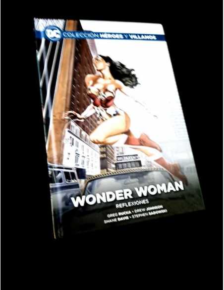 EXCELENTE ESTADO WONDER WOMAN REFLEXIONES 9 DC HEROES Y VILLANOS TOMO TAPA DURA