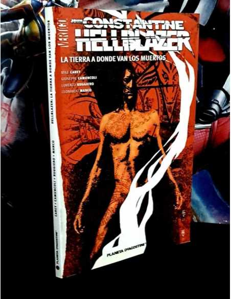 DE KIOSCO HELLBLAZER LA TIERRA A DONDE VAN LOS MUERTOS PLANETA VERTIGO